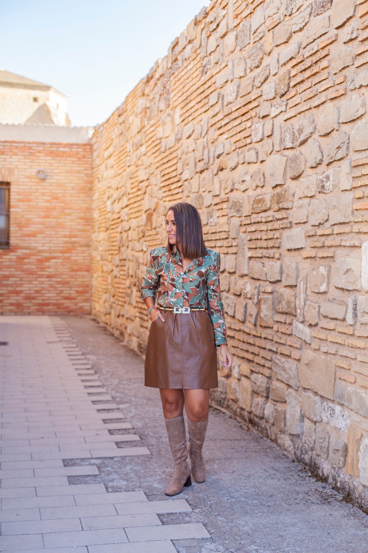 Falda Polipiel