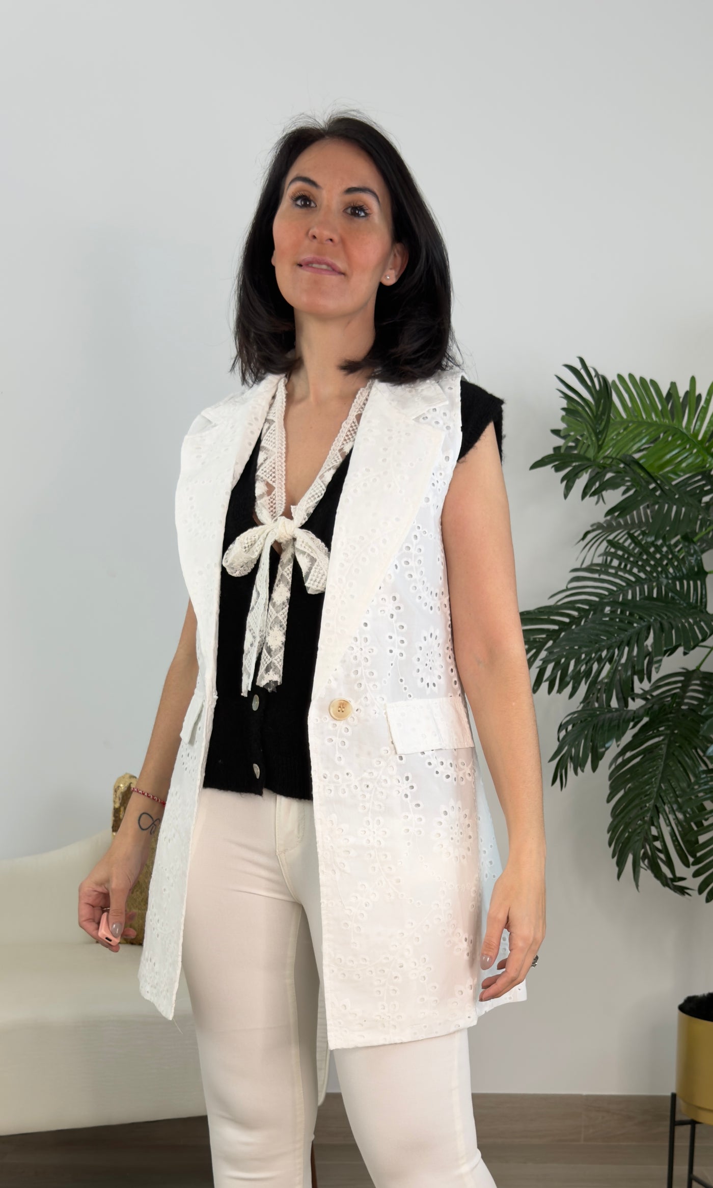 Chaleco Perforado