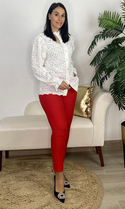 Pantalón Sastre Rojo