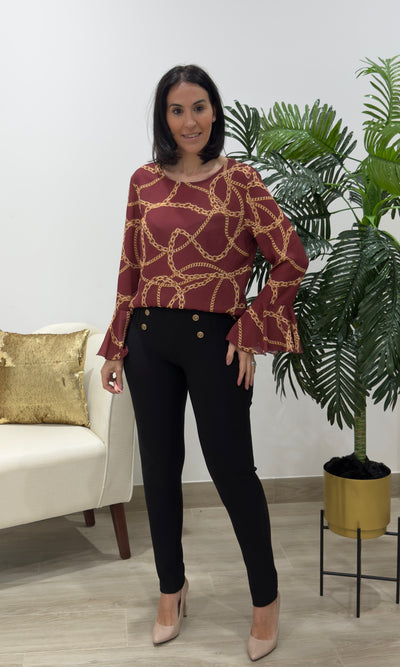Leggins Botones