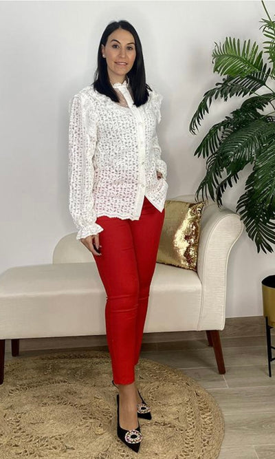 Pantalón Sastre Rojo