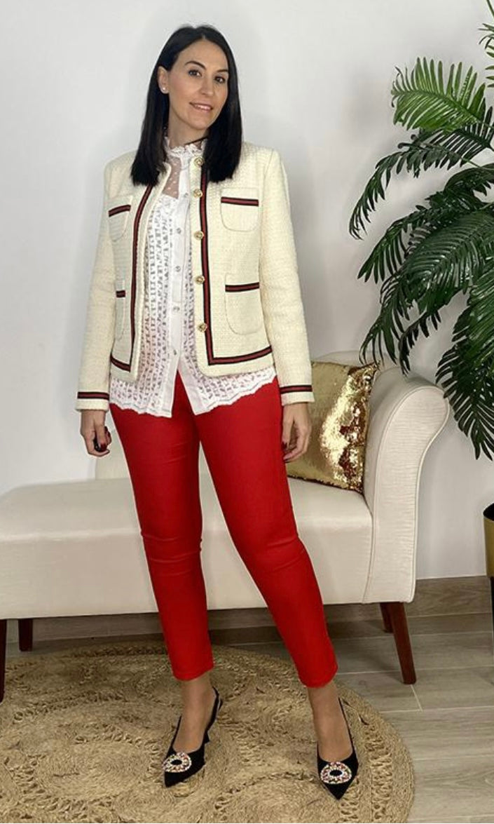 Pantalón Sastre Rojo
