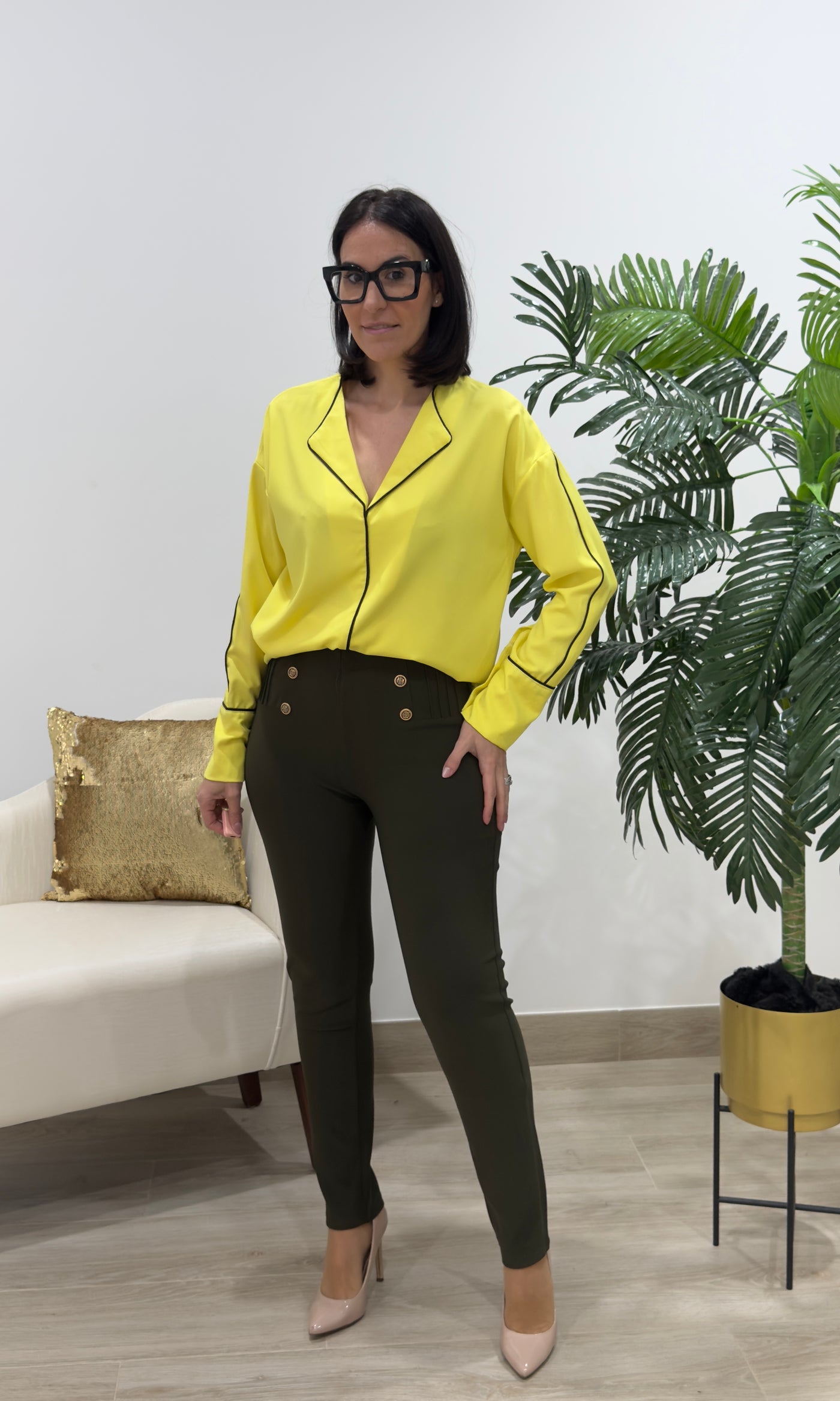 Leggins Botones
