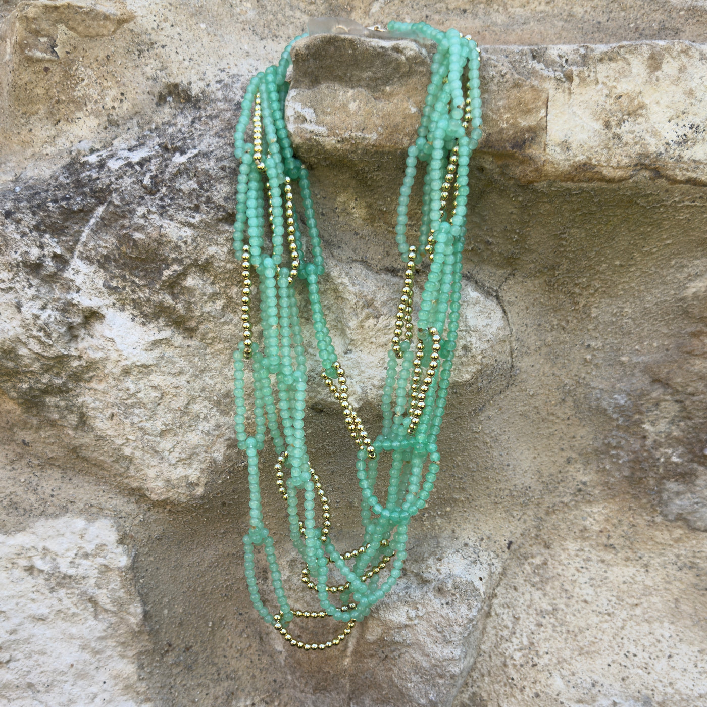 Collar Eslabón Verde