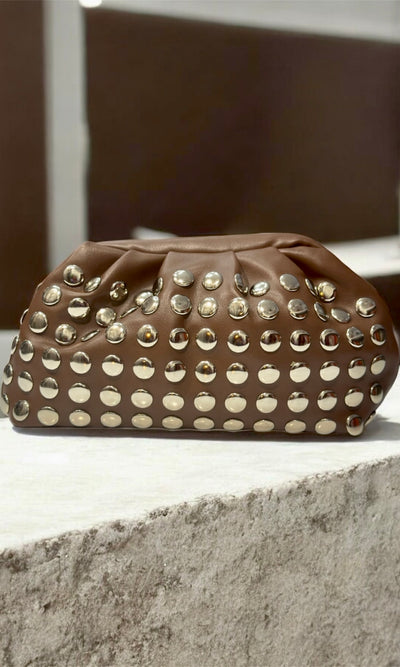 Bolso Clutch Tachuelas