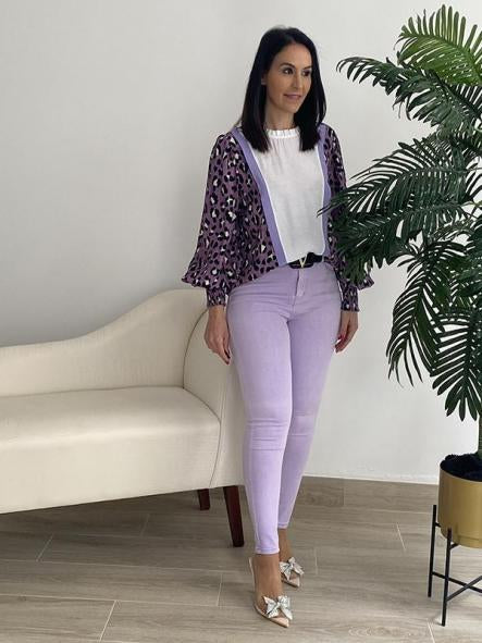Jeans Básico Malva