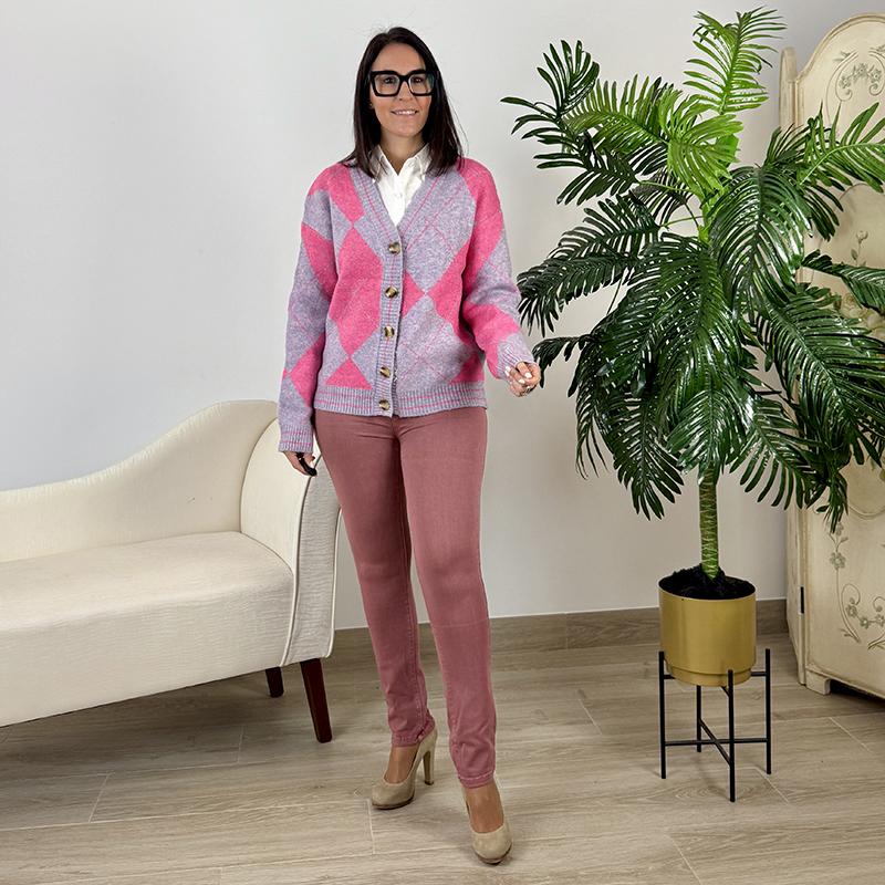 Jeans Basico Rosa
