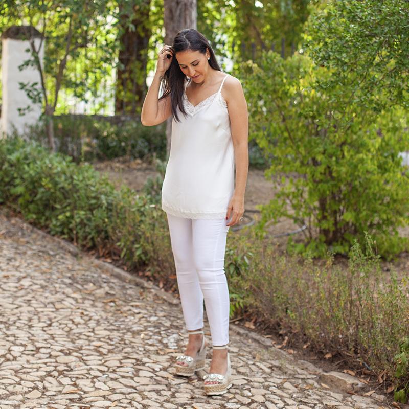 Pantalón Sastre Blanco